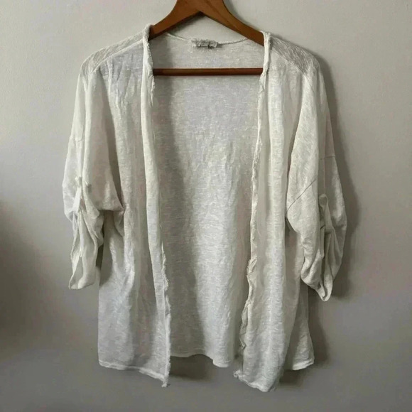 Boho Italian airy artsy kimono S/M - Picture 2 of 4
